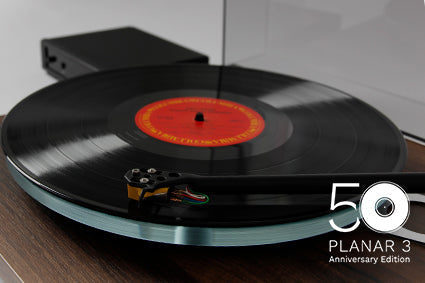 Rega Planar 3 50th Anniversary Edition Turntable - Walnut