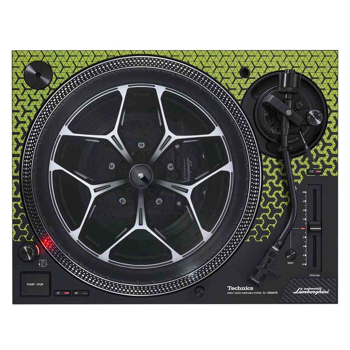 Technics SL-1200M7B Turntable Collaboration w/ Automobili Lamborghini