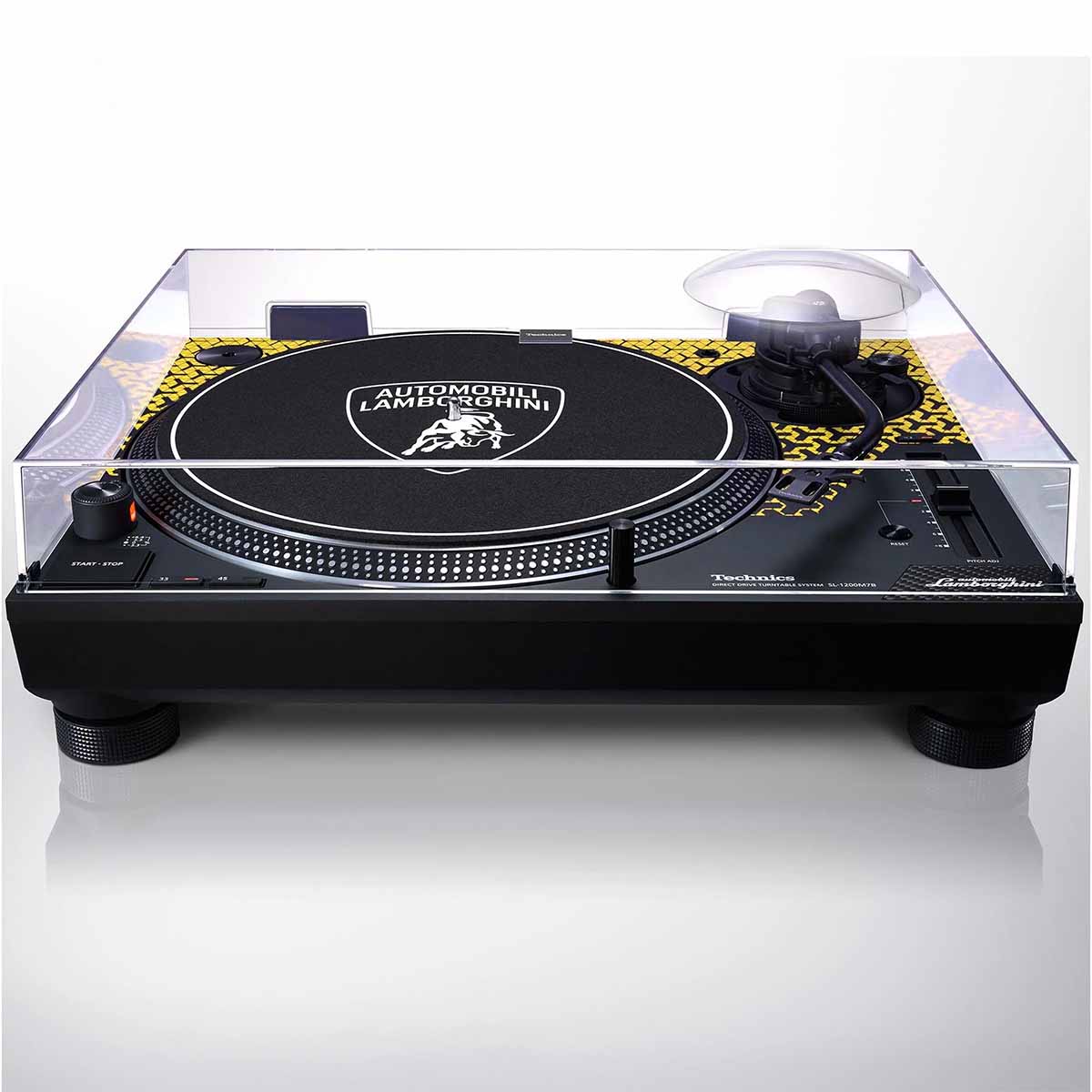 Technics SL-1200M7B Turntable Collaboration w/ Automobili Lamborghini