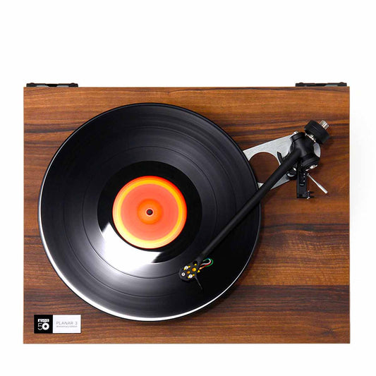 Rega Planar 3 50th Anniversary Edition Turntable - Walnut